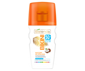 Bikini Sun mleko za sončenje za telo