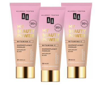My Beauty Power Illuminating Foundation tekoči puder z vitaminom C