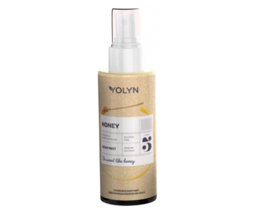 Yolyn Illuminating Honey Body Mist sprej za telo z bleščicami