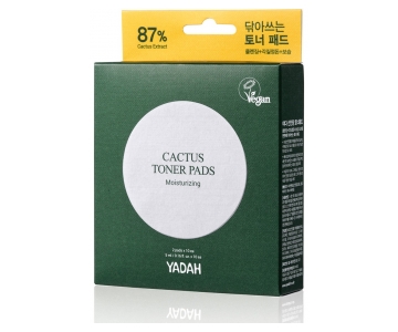 YADAH Cactus Toner Pads 3in1 čistilne blazinice