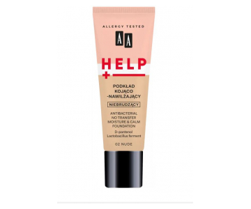 Help Antibacterial No Transfer Moisture & Calm puder