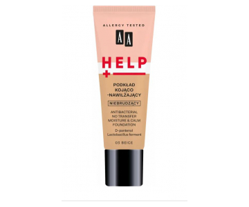 Help Antibacterial No Transfer Moisture & Calm puder