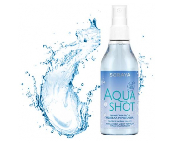 Aqua Shot osvežilni tonik v spreju z minerali in hialuronsko kislino
