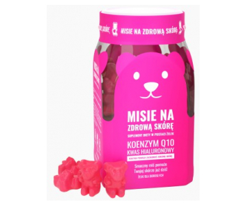 Jelly Bears Skin gumi bomboni za zdravo kožo s Q10 in hialuronsko kislino