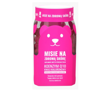Jelly Bears Skin gumi bomboni za zdravo kožo s Q10 in hialuronsko kislino