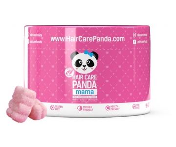 Hair Care Panda MAMA Vegan vitamini za lase za nosečnice in doječe mamice